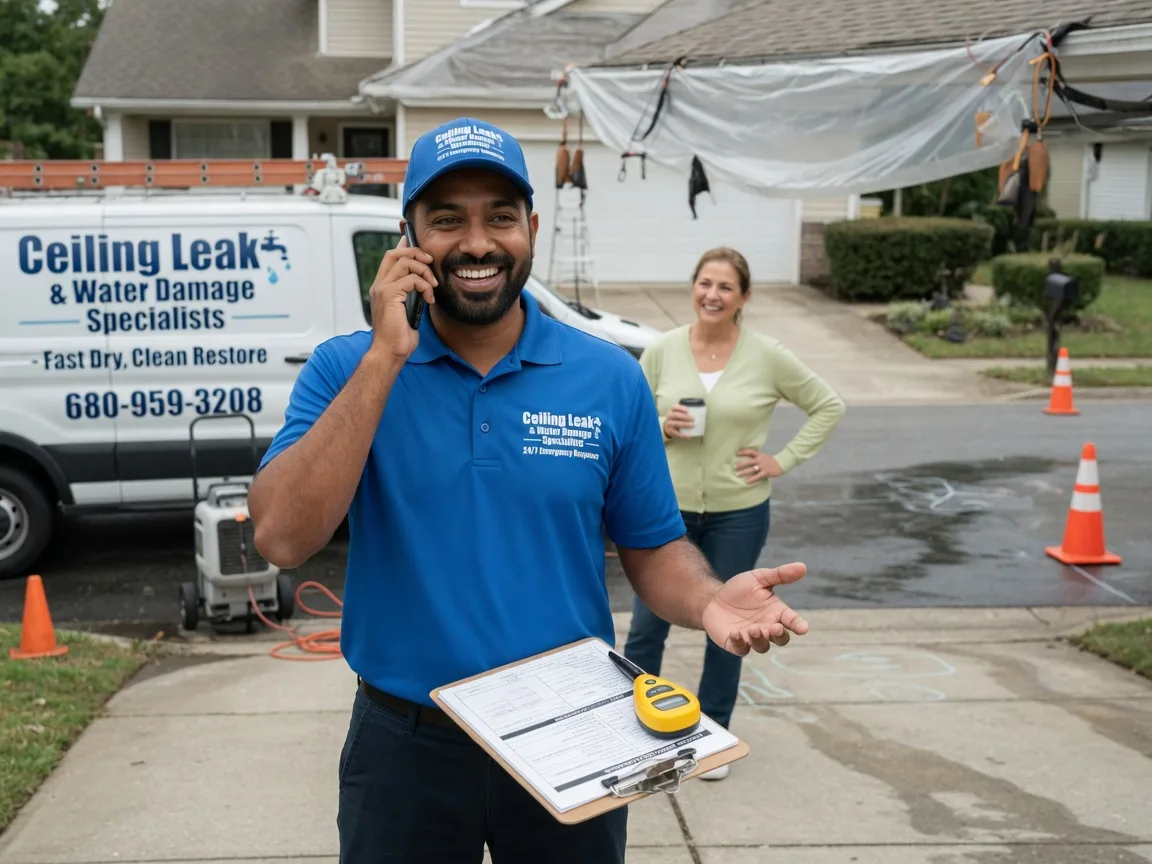 Ceiling Leak Cleanup Ilion, NY FAQs